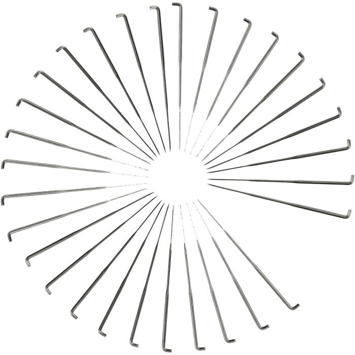 Aguja de fieltro, mediano, 3x10 ud/ 1 paquete